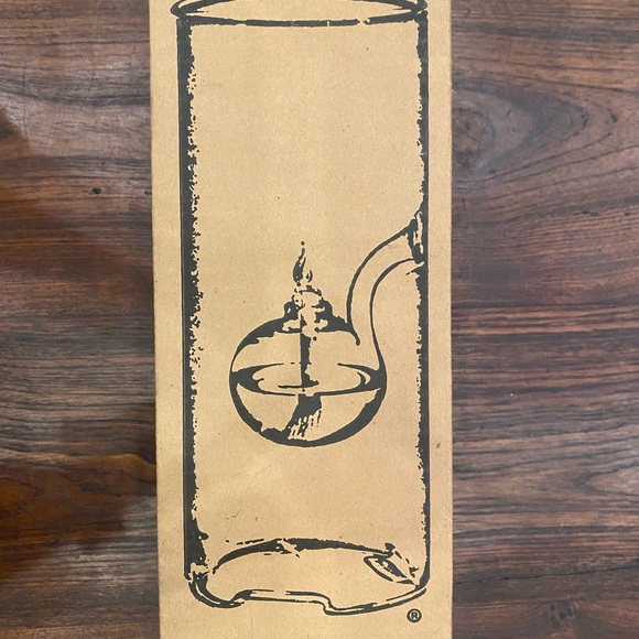 Wolfard Glass Oil Lamp 12” Clear Glass Oil Lamp - Picture 12 of 12